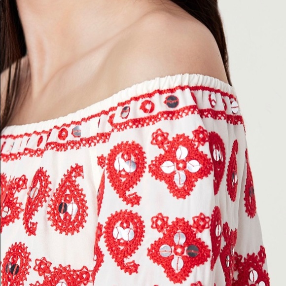 Tory Burch embroidered top - Picture 3 of 8